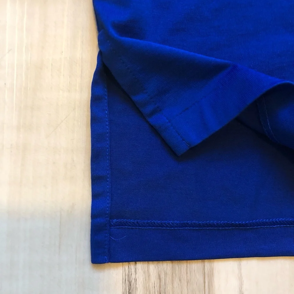 Polo Golf Ralph Lauren Performance Pima Cotton Short-Sleeve Polo in Cobalt Blue - Picture 2 of 8